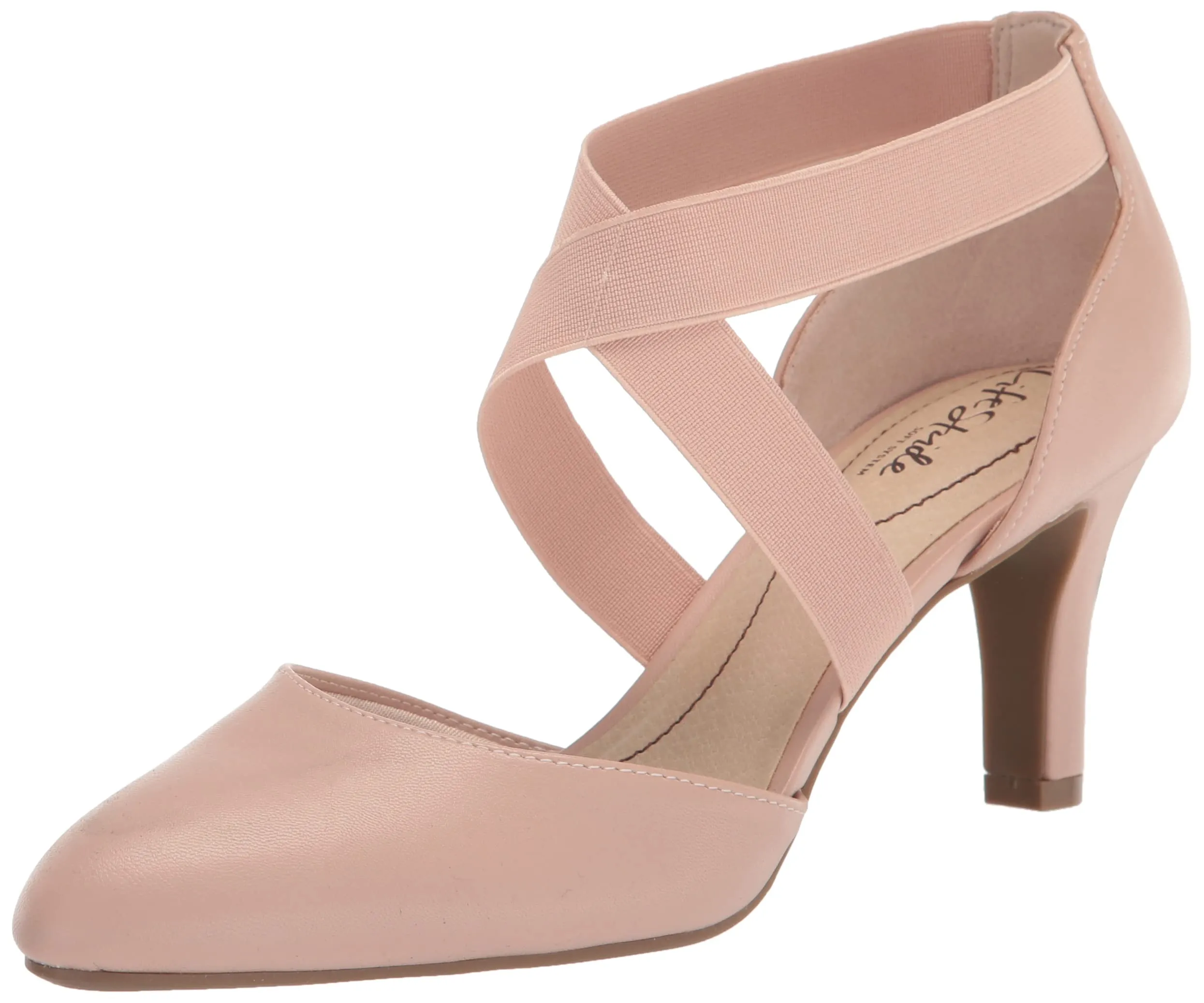 LifeStride Womens Gallery Pump Blush Pink 5.5 M