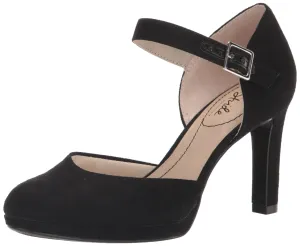 LifeStride Womens Jean Platform Pump Black 11 M