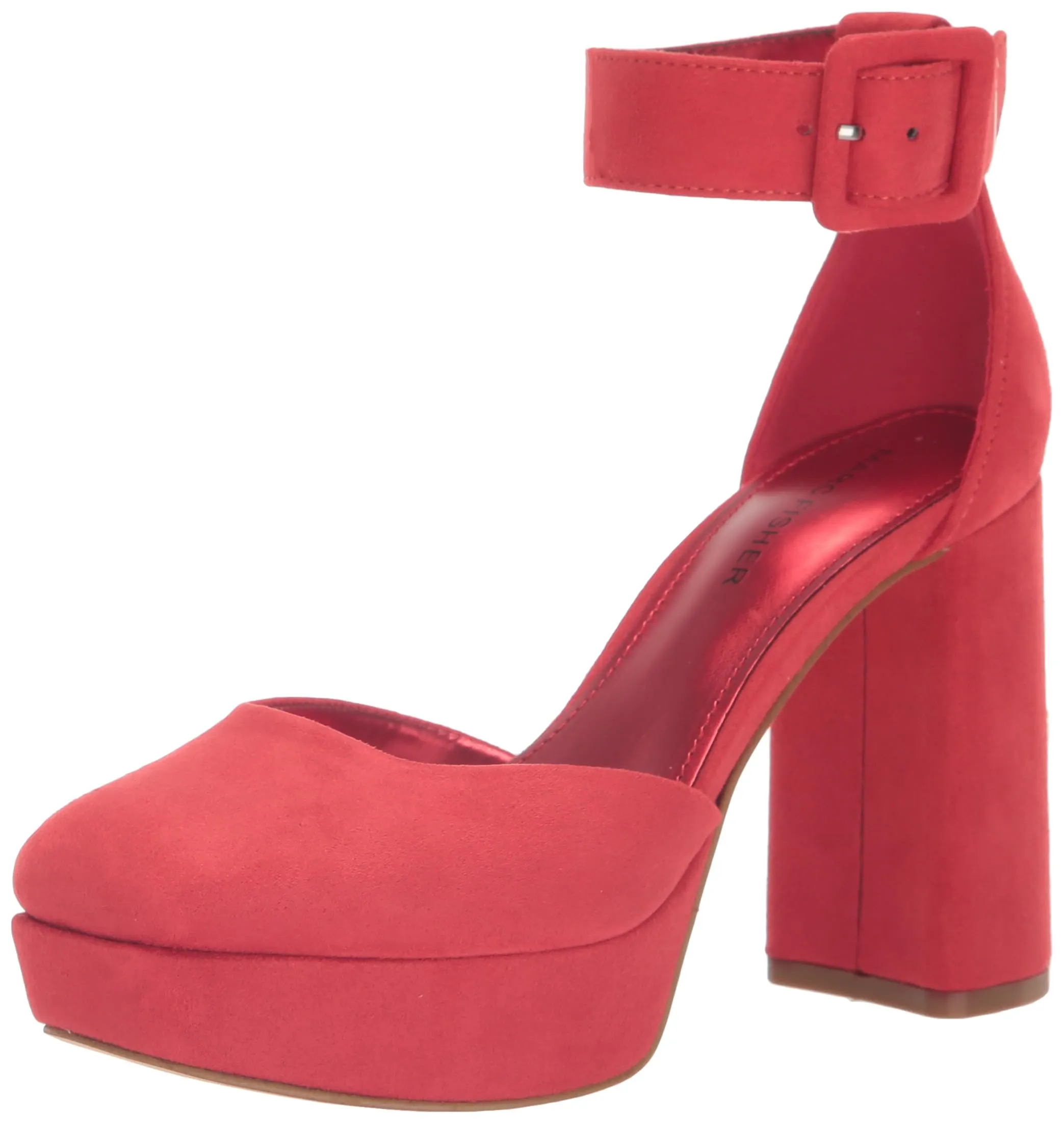 Marc Fisher Women's Naina Pump, Red, 10