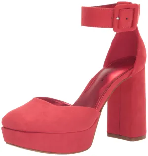 Marc Fisher Women's Naina Pump, Red, 10