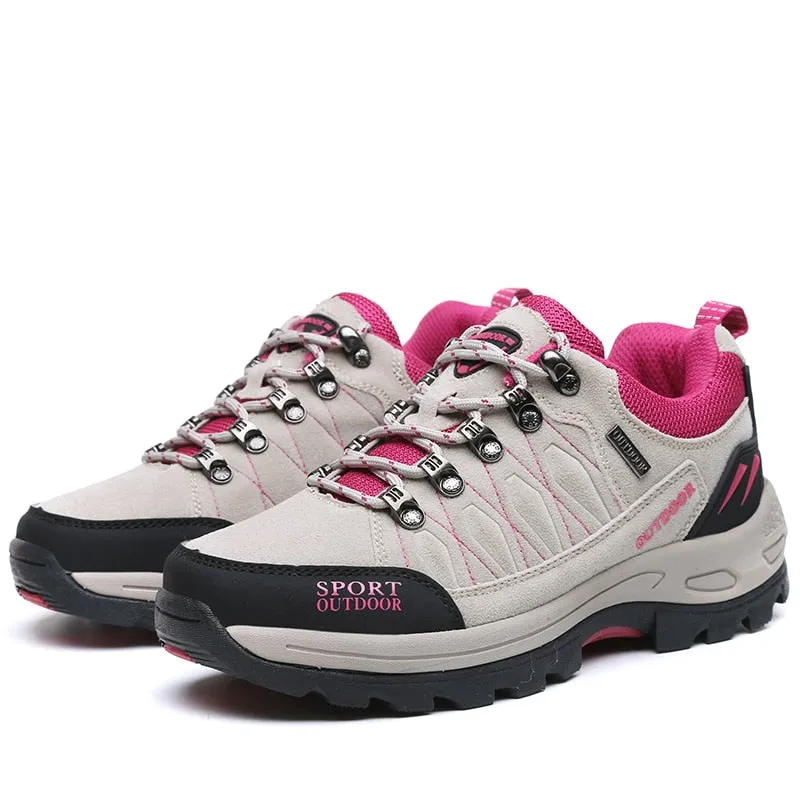 Men's and women's hiking shoes durable sneakers for trekking, hunting and camping