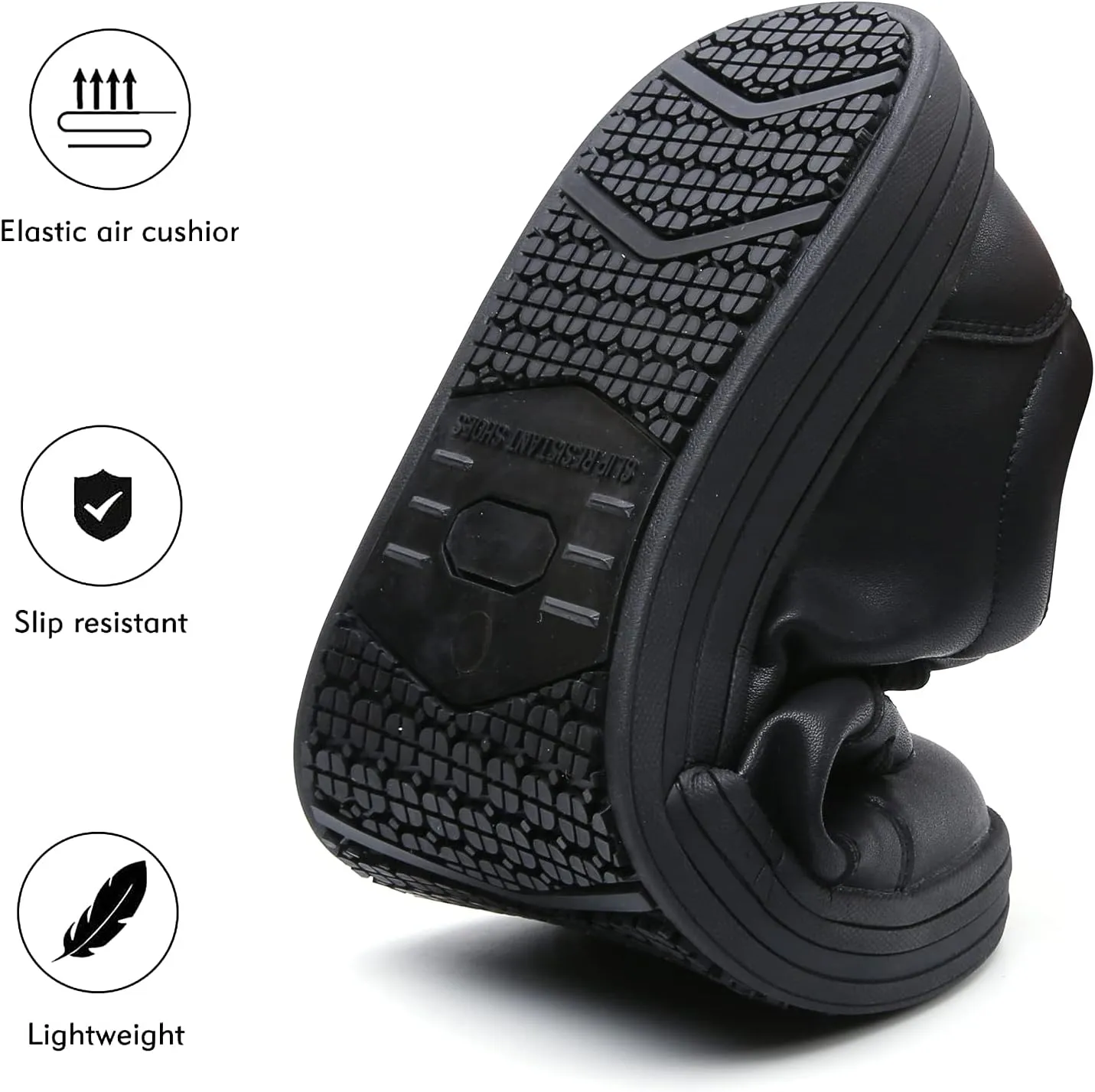 Men's and Women's Non Slip Work Shoes - Slip Resistant Food Service Chef Nursing Shoes