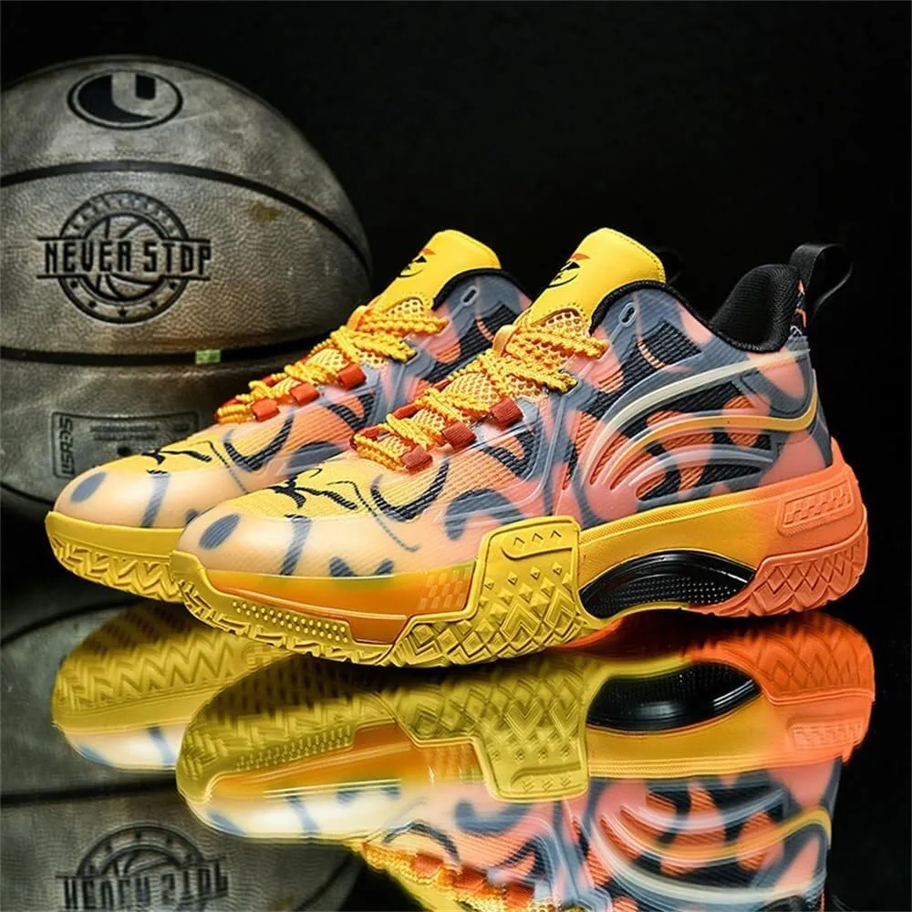 Men's Basketball Shoes Shock-Absorbing Wear-Resistant Anti Slip Rebound Training Fashionable Sports Boots