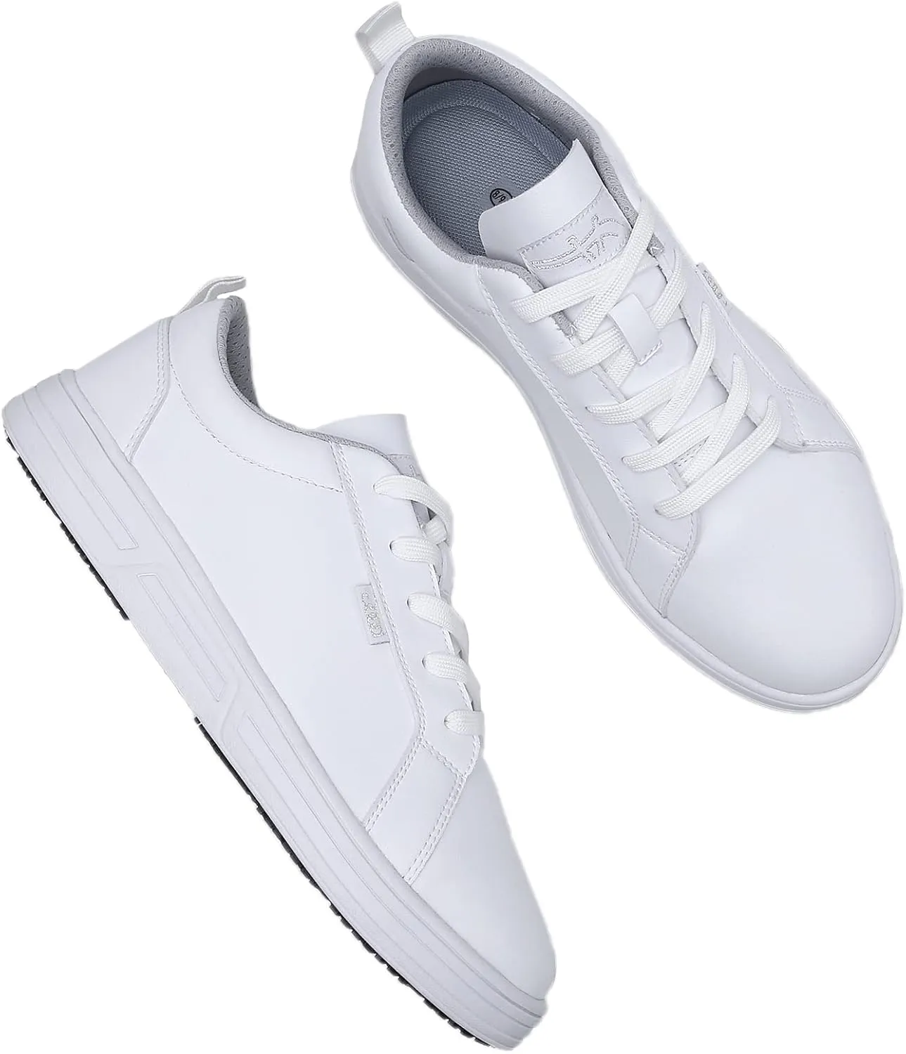 Mens Food Service Slip Resistant Work Shoes for Kitchen Restaurant Crew Nurse Shoe