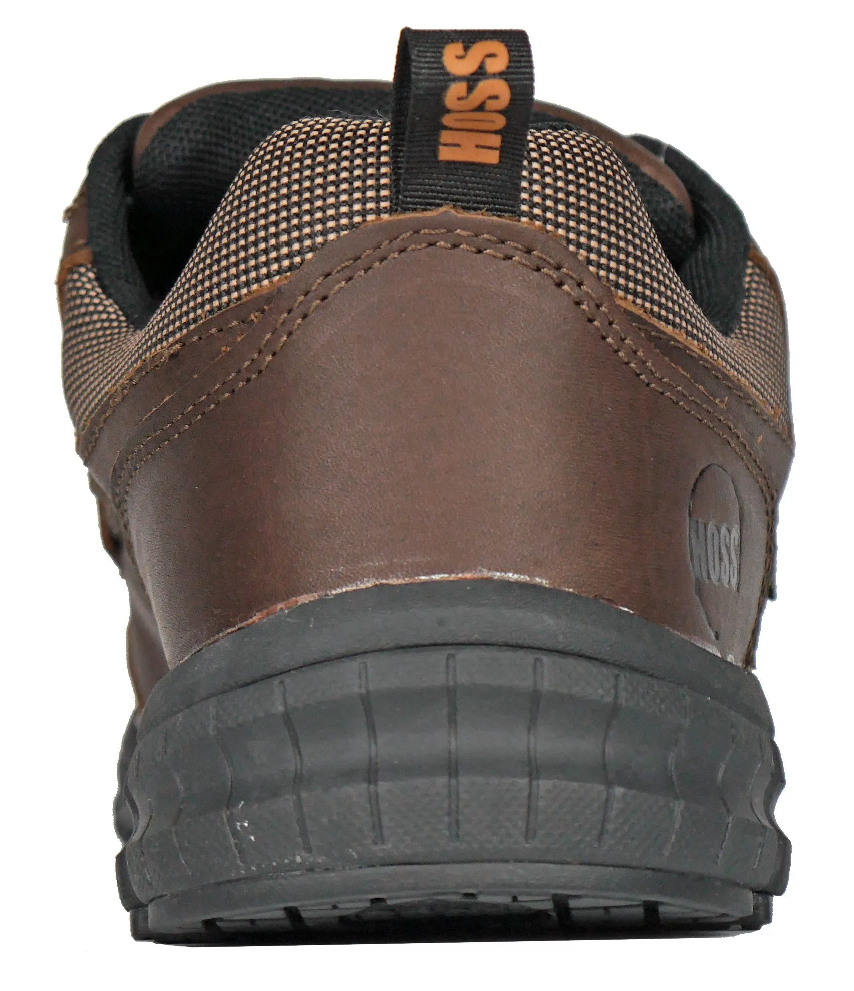 Men's Hoss Stepper Brown, SD, SR, Oxford Met Guard Composite Toe Shoe