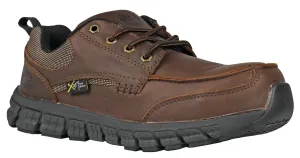 Men's Hoss Stepper Brown, SD, SR, Oxford Met Guard Composite Toe Shoe