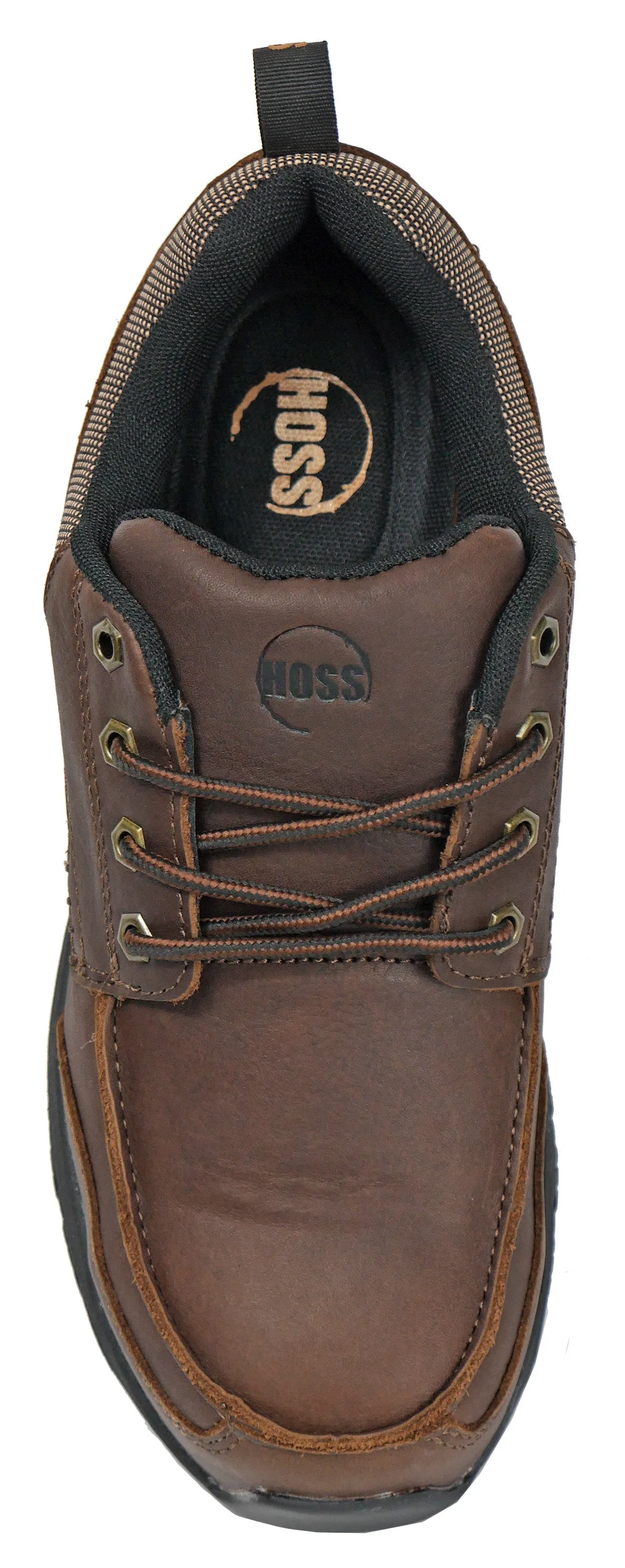 Men's Hoss Stepper Brown, SD, SR, Oxford Met Guard Composite Toe Shoe