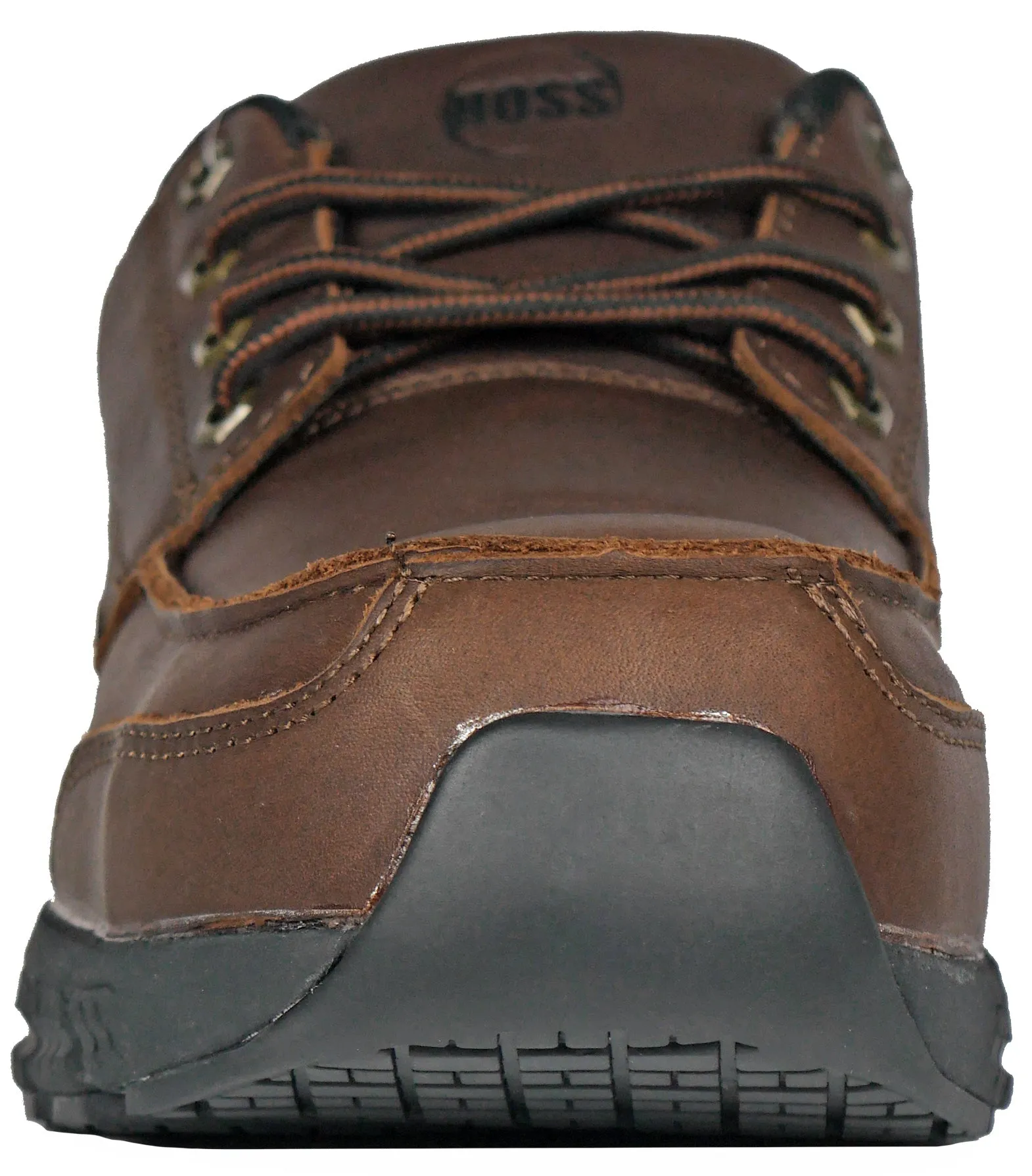 Men's Hoss Stepper Brown, SD, SR, Oxford Met Guard Composite Toe Shoe