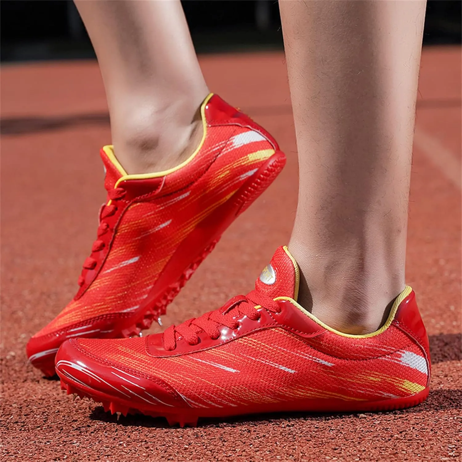 Men's Women's Track and Field Shoes Athletic Shoes Spiked Shoes Short Distance Running Shoes competitions Jumping Professional Shoes