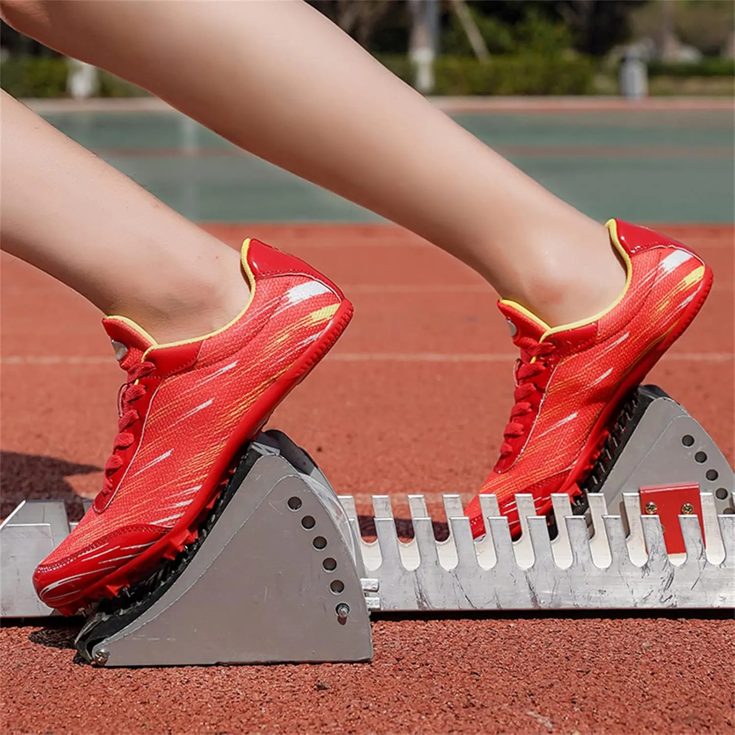 Men's Women's Track and Field Shoes Athletic Shoes Spiked Shoes Short Distance Running Shoes competitions Jumping Professional Shoes