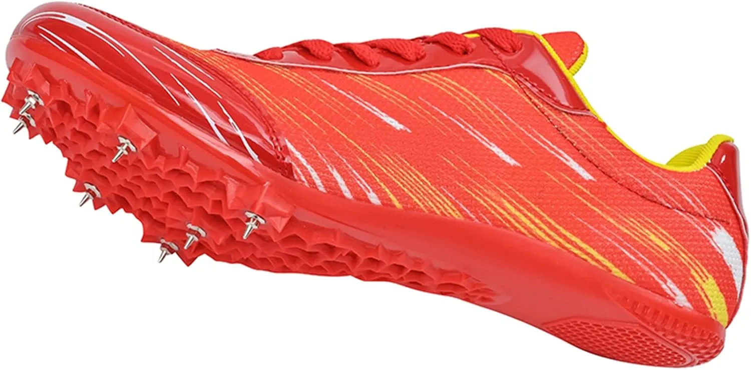 Men's Women's Track and Field Shoes Athletic Shoes Spiked Shoes Short Distance Running Shoes competitions Jumping Professional Shoes