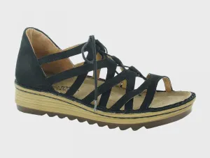 Naot Women's Yarrow Black Nubuck
