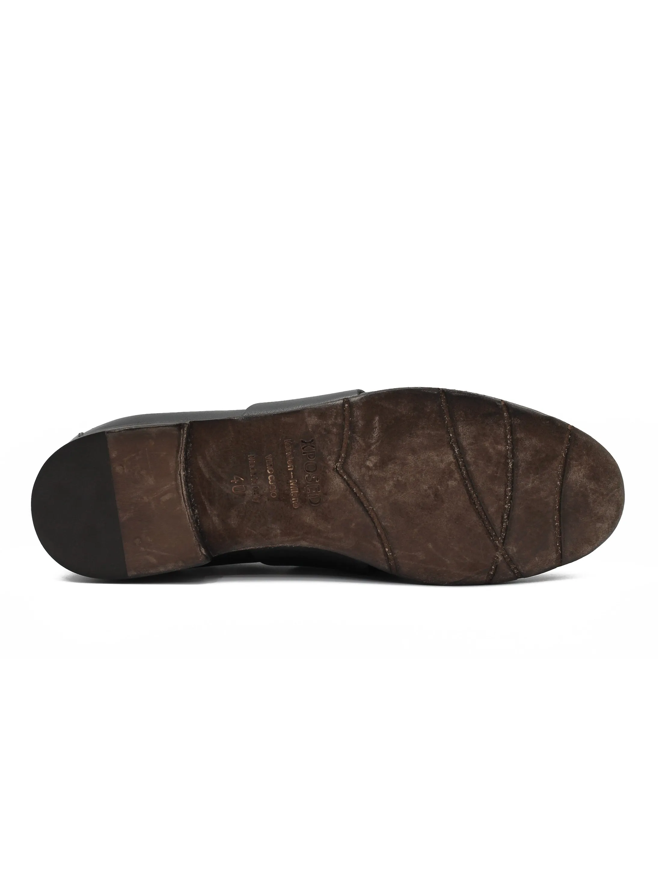 NAPLES 01 - BLACK PENNY LOAFER