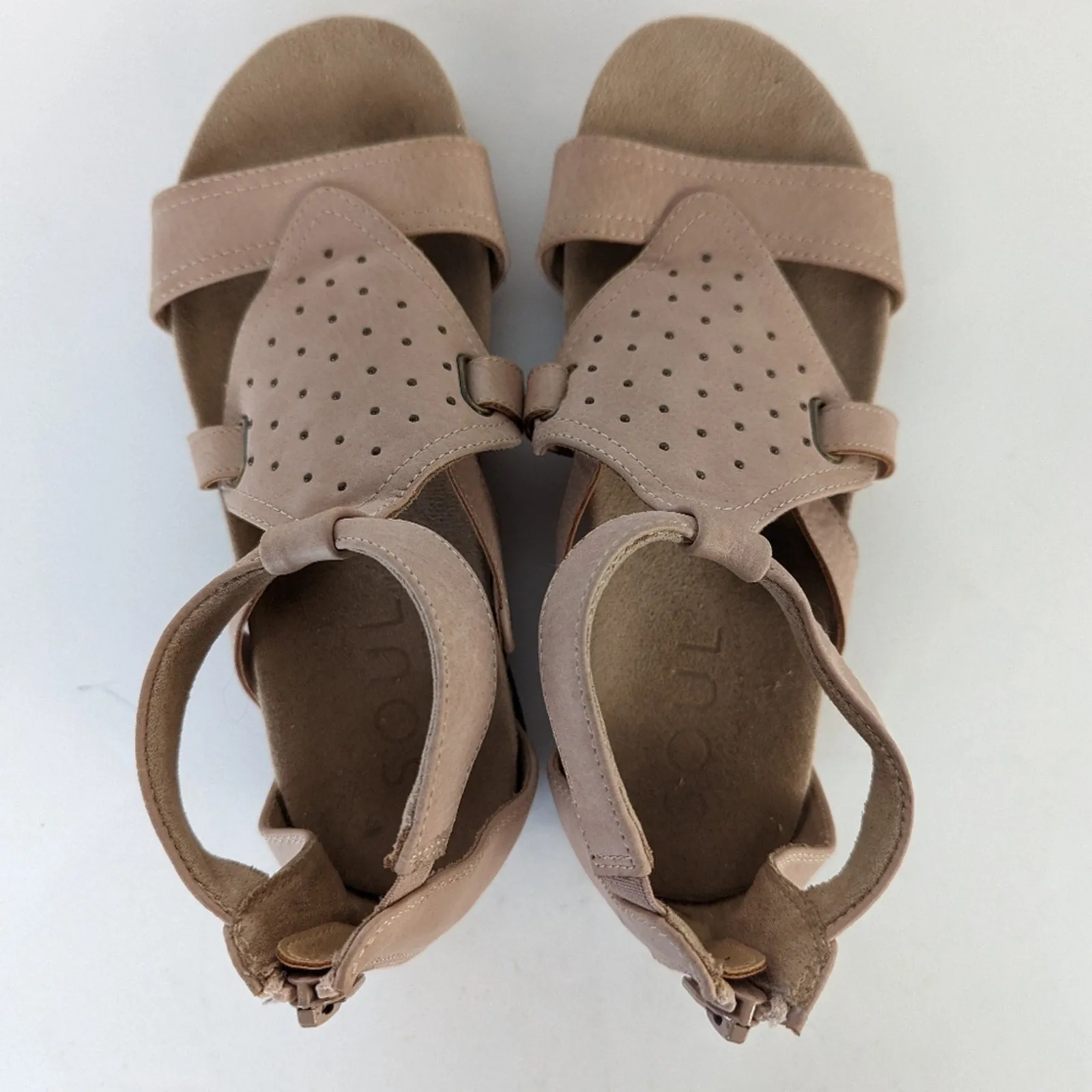 Natural Soul Avonlee Gladiator Sandal - 6.5