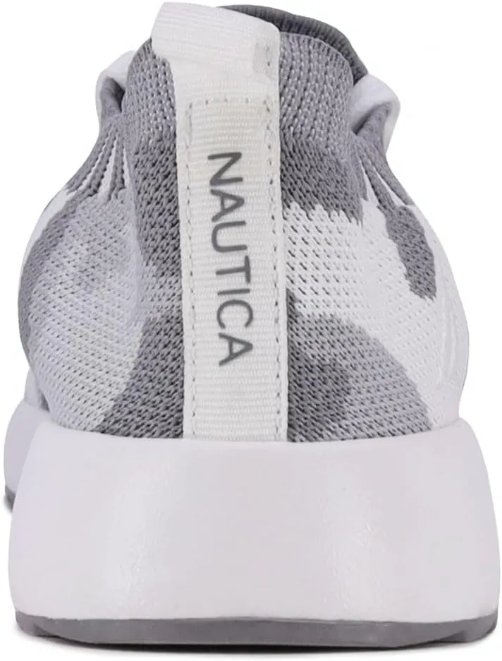 Nautica Women's Fashion Sneaker Lace-Up Jogger Running Shoe Casual Walking Tennis Sneaker