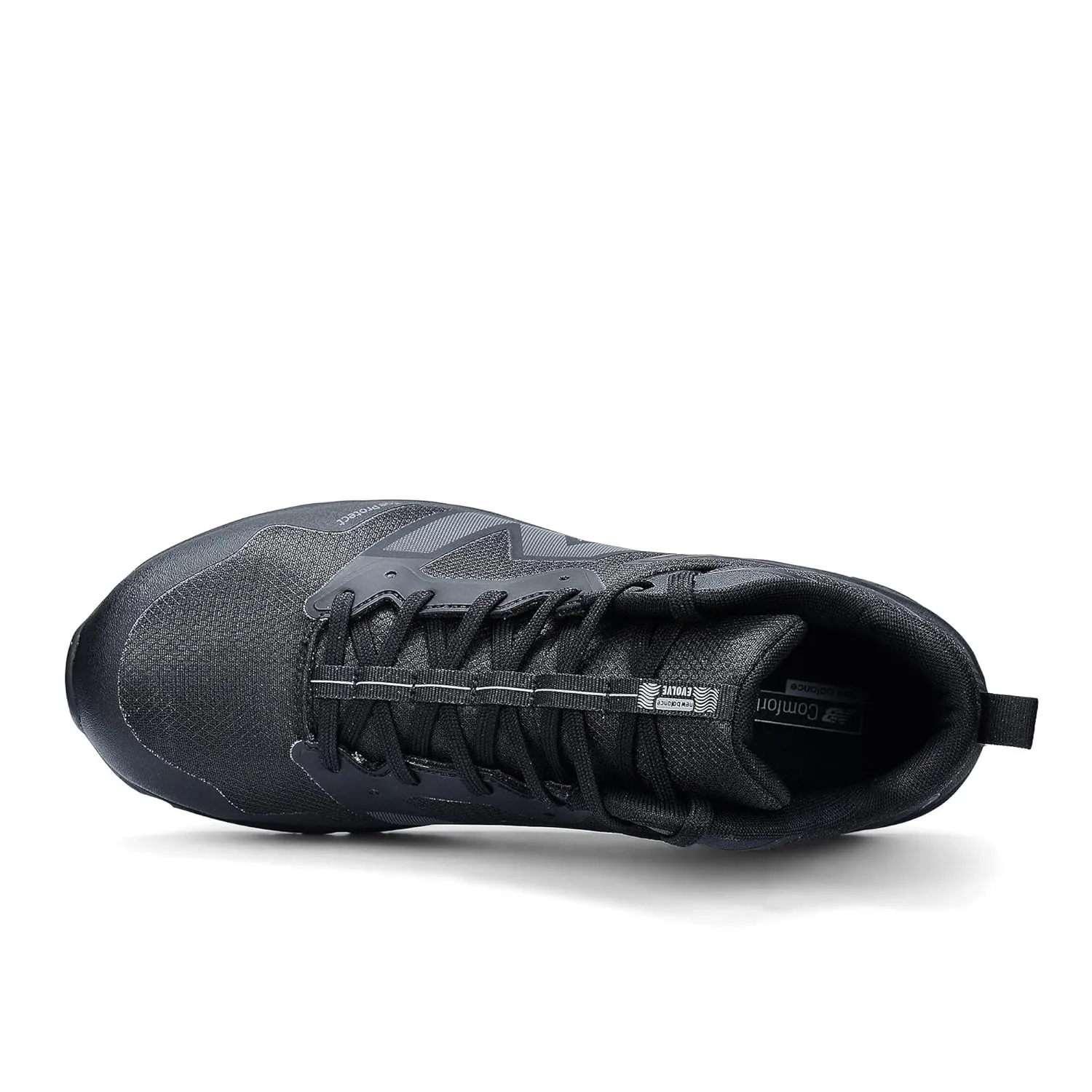 New Balance Evolve ESD Safety Shoes for Men - Non Slip Composite Toe Static Dissipative Electrical Hazard - Extra Wide Fit, Black