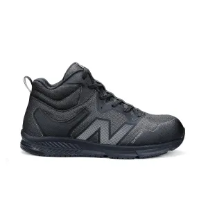 New Balance Evolve ESD Safety Shoes for Men - Non Slip Composite Toe Static Dissipative Electrical Hazard - Extra Wide Fit, Black