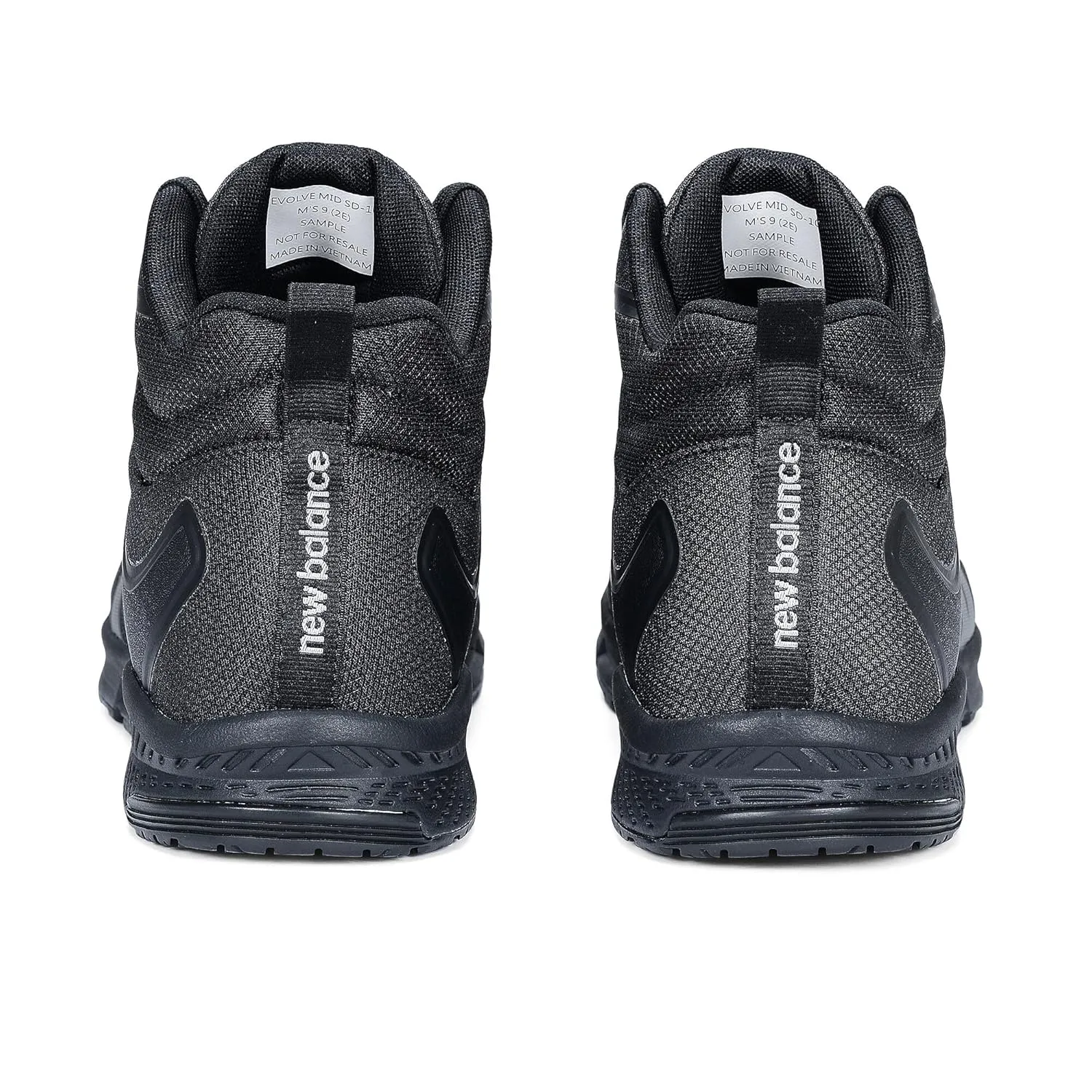 New Balance Evolve ESD Safety Shoes for Men - Non Slip Composite Toe Static Dissipative Electrical Hazard - Extra Wide Fit, Black
