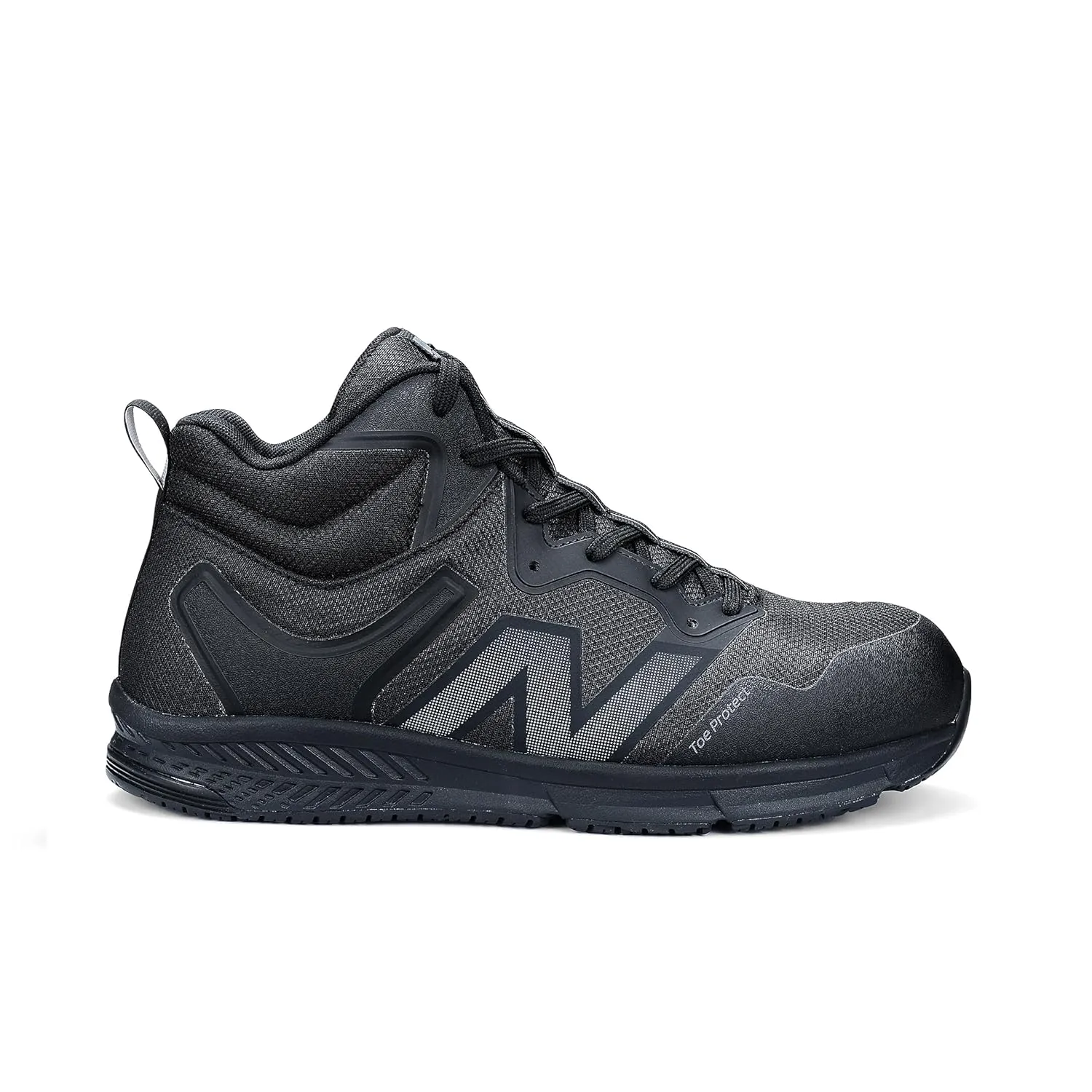 New Balance Evolve ESD Safety Shoes for Men - Non Slip Composite Toe Static Dissipative Electrical Hazard - Extra Wide Fit, Black