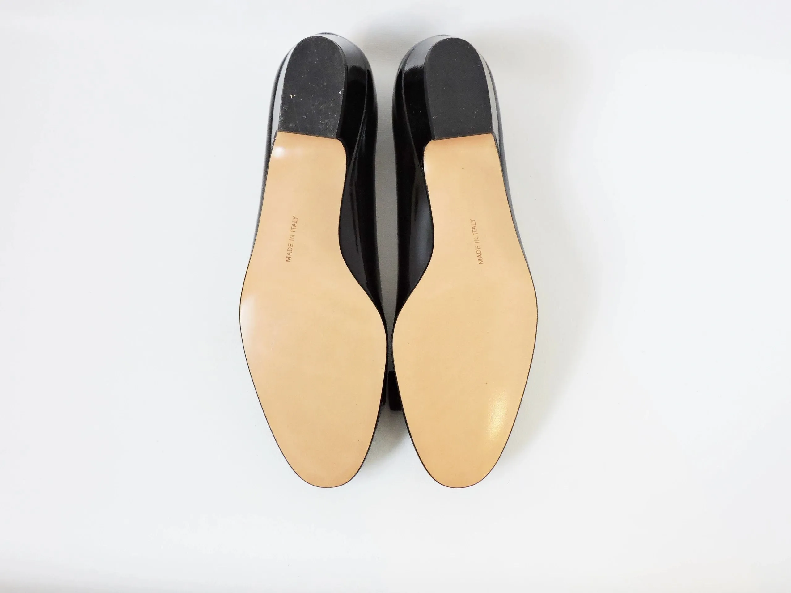 NEW Salvatore Ferragamo Patent Leather Pump Size 8 B