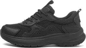 Non Slip Work Shoes Women Food Service-Lightweight and Comfortable Lace Up Shoe Suitable for Restaurants and Crew Work