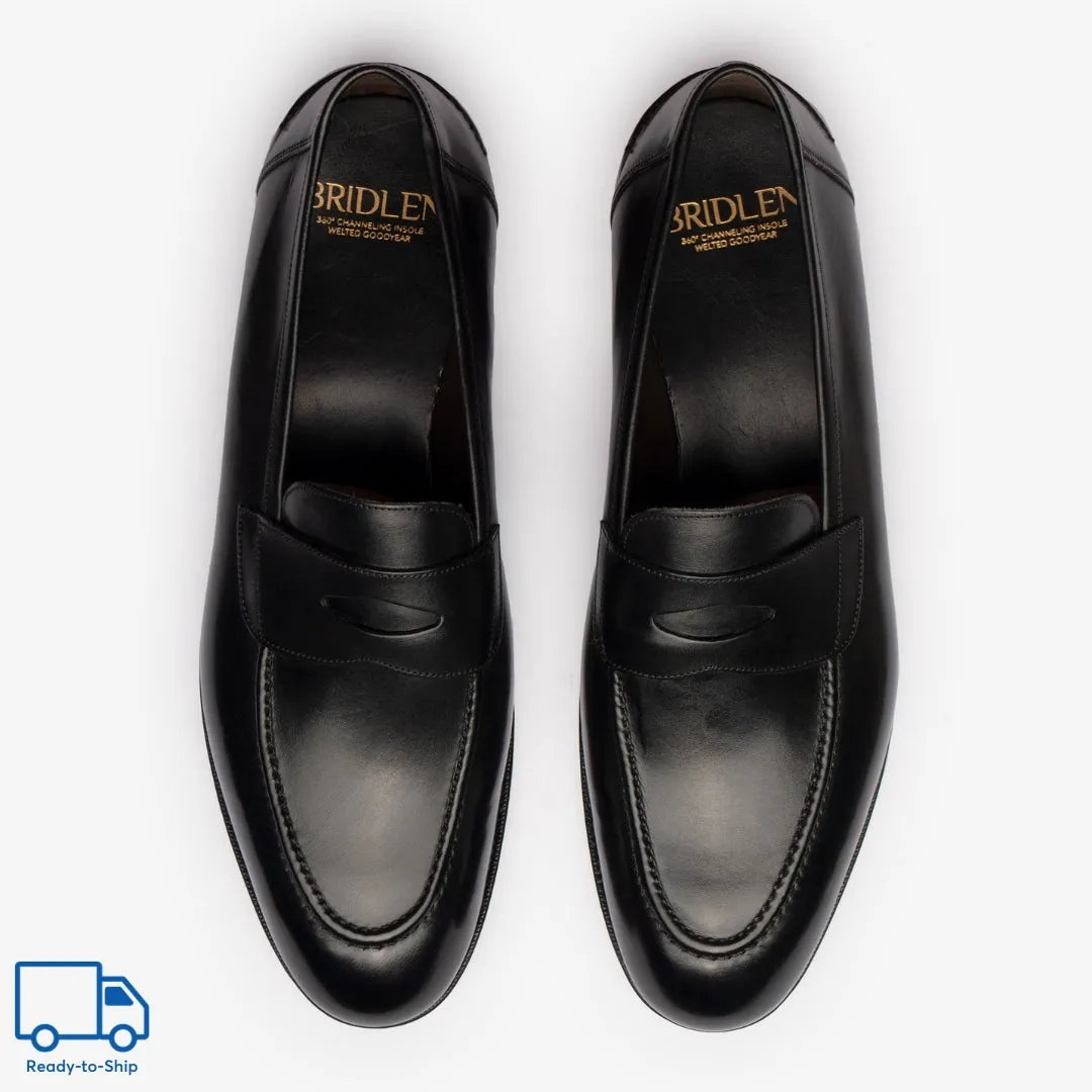 Penny Loafer II - Black - Rufer Last - RTW