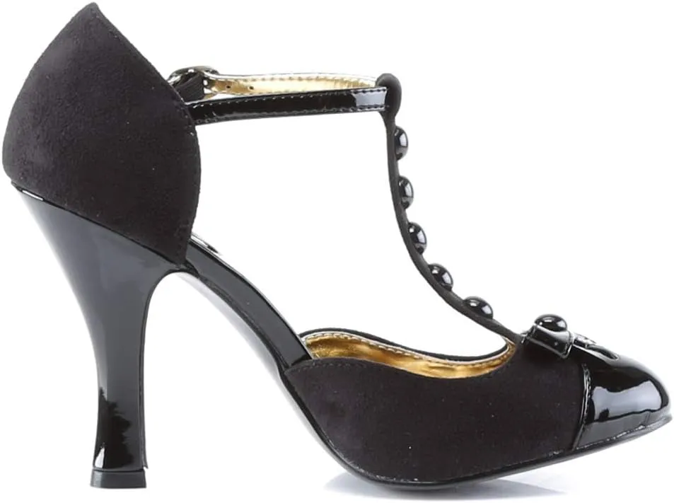 Pleaser Women's Smitten-10/BM T-Strap Pump