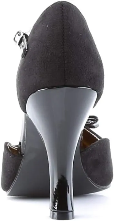 Pleaser Women's Smitten-10/BM T-Strap Pump