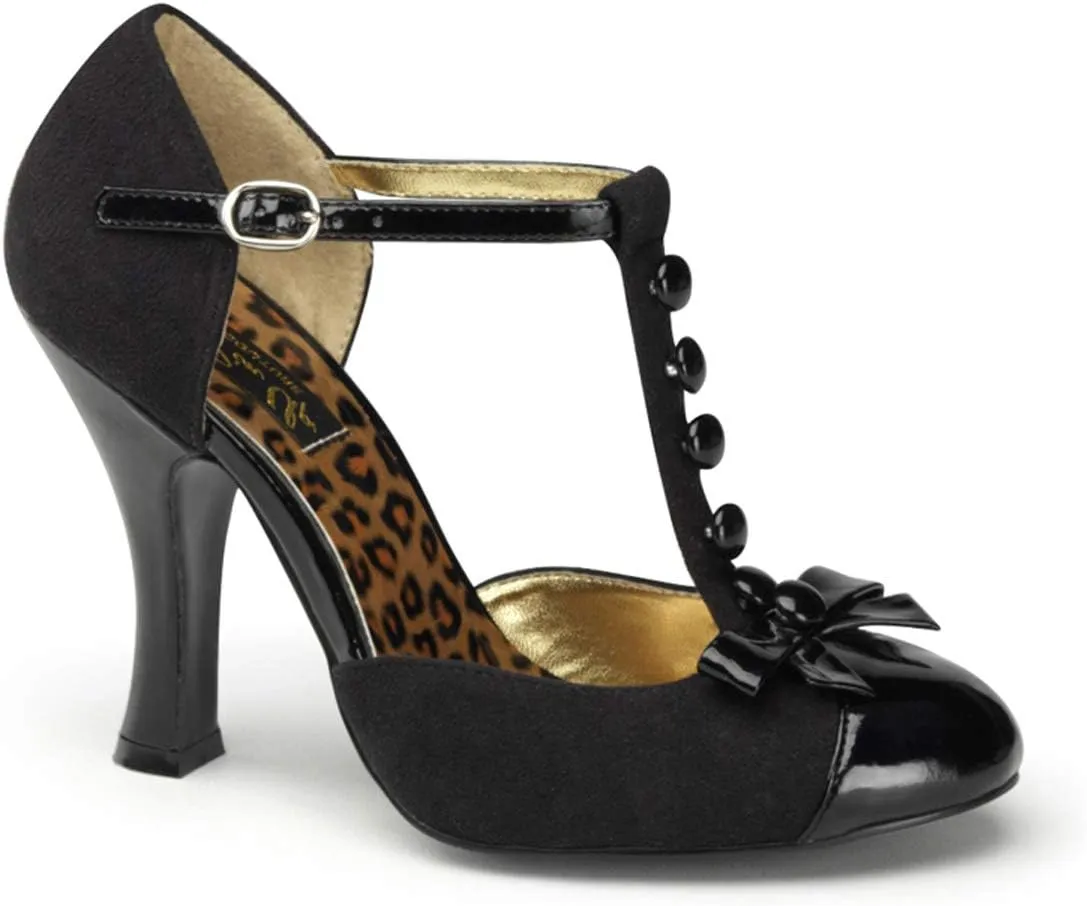 Pleaser Women's Smitten-10/BM T-Strap Pump