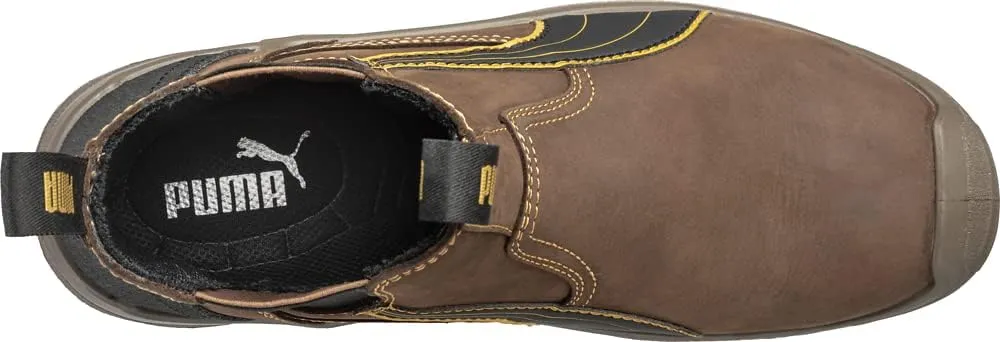 PUMA Men's Tanami Brown Mid Industrial Shoe