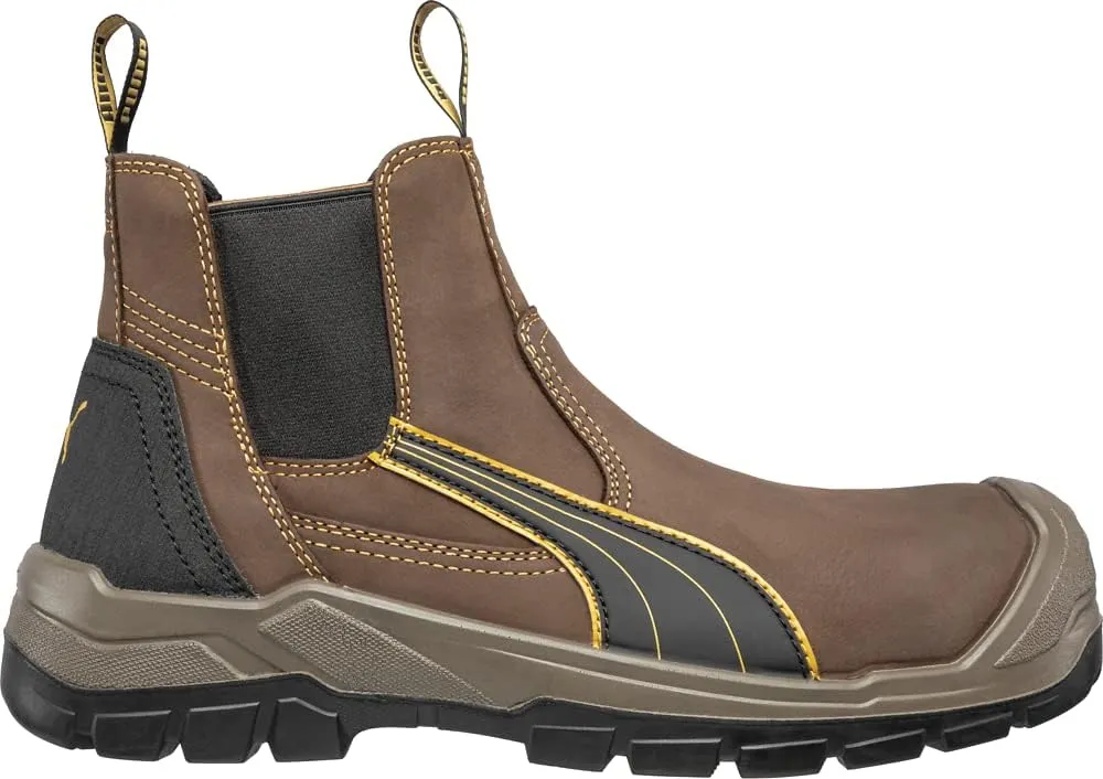 PUMA Men's Tanami Brown Mid Industrial Shoe