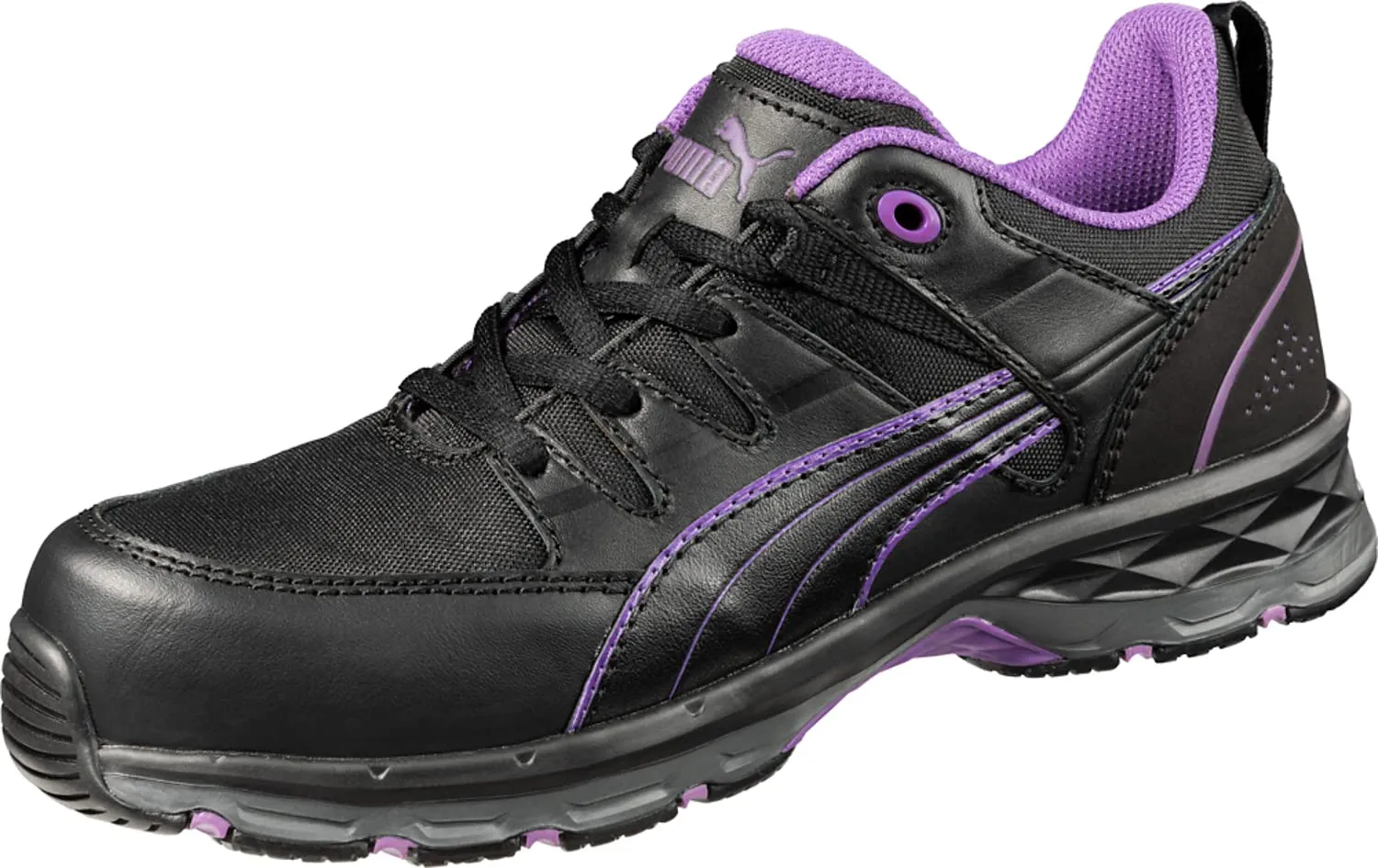 PUMA Women's Velocity 2.0 Black Low Industrial Shoe, 8.5