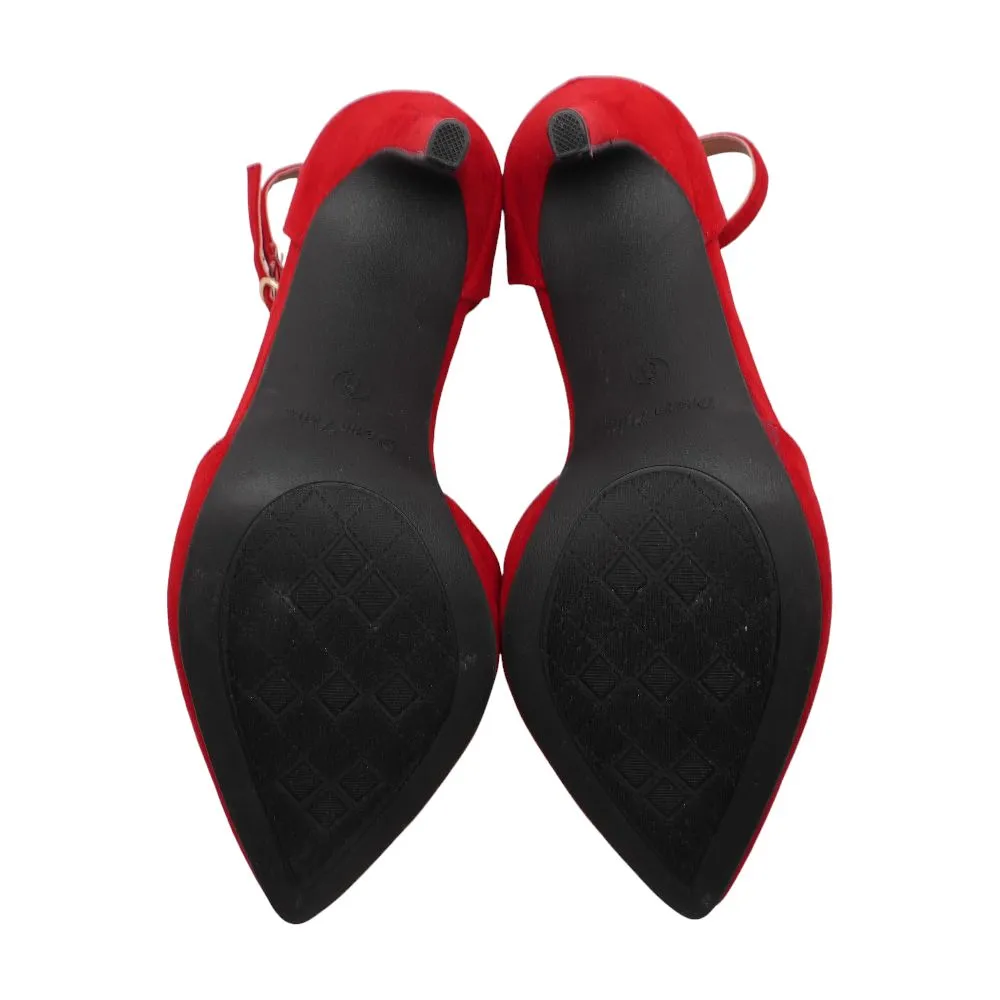 Red Pump Heels