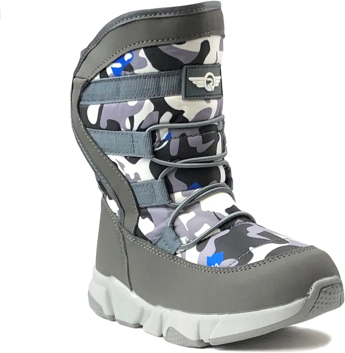 REDVOLUTION Unisex Snow Boots Slip-Resistant Waterpoof Winter Fashion Shoe (Toddler/Little Kid/Big Kid)