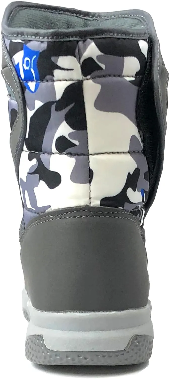 REDVOLUTION Unisex Snow Boots Slip-Resistant Waterpoof Winter Fashion Shoe (Toddler/Little Kid/Big Kid)
