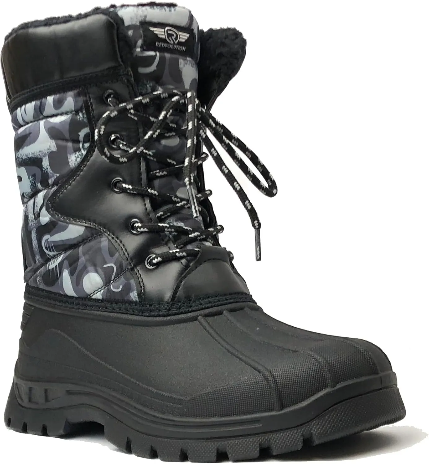 REDVOLUTION Women's Snow Boots Slip-Resistant Waterpoof Winter Fashion Shoe