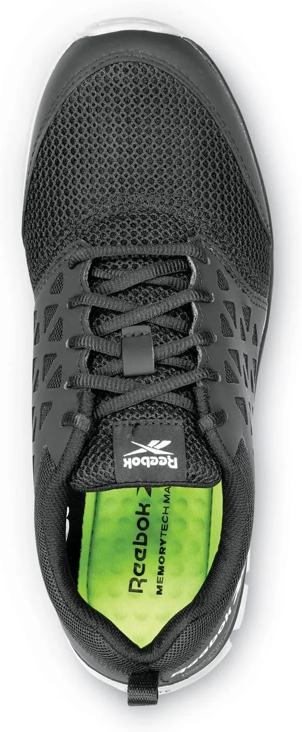 Reebok Work Sublite Cushion Work, Men's, Athletic Style, MaxTrax Slip Resistant, Soft Toe Work Shoe
