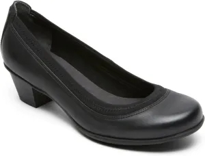 Rockport Womens Total Motion Gore Amy Pump Black 9.5M