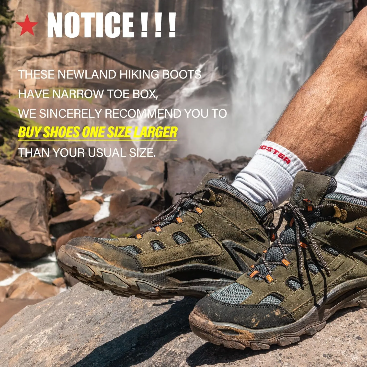 ROCKROOSTER mens Hiking Boots