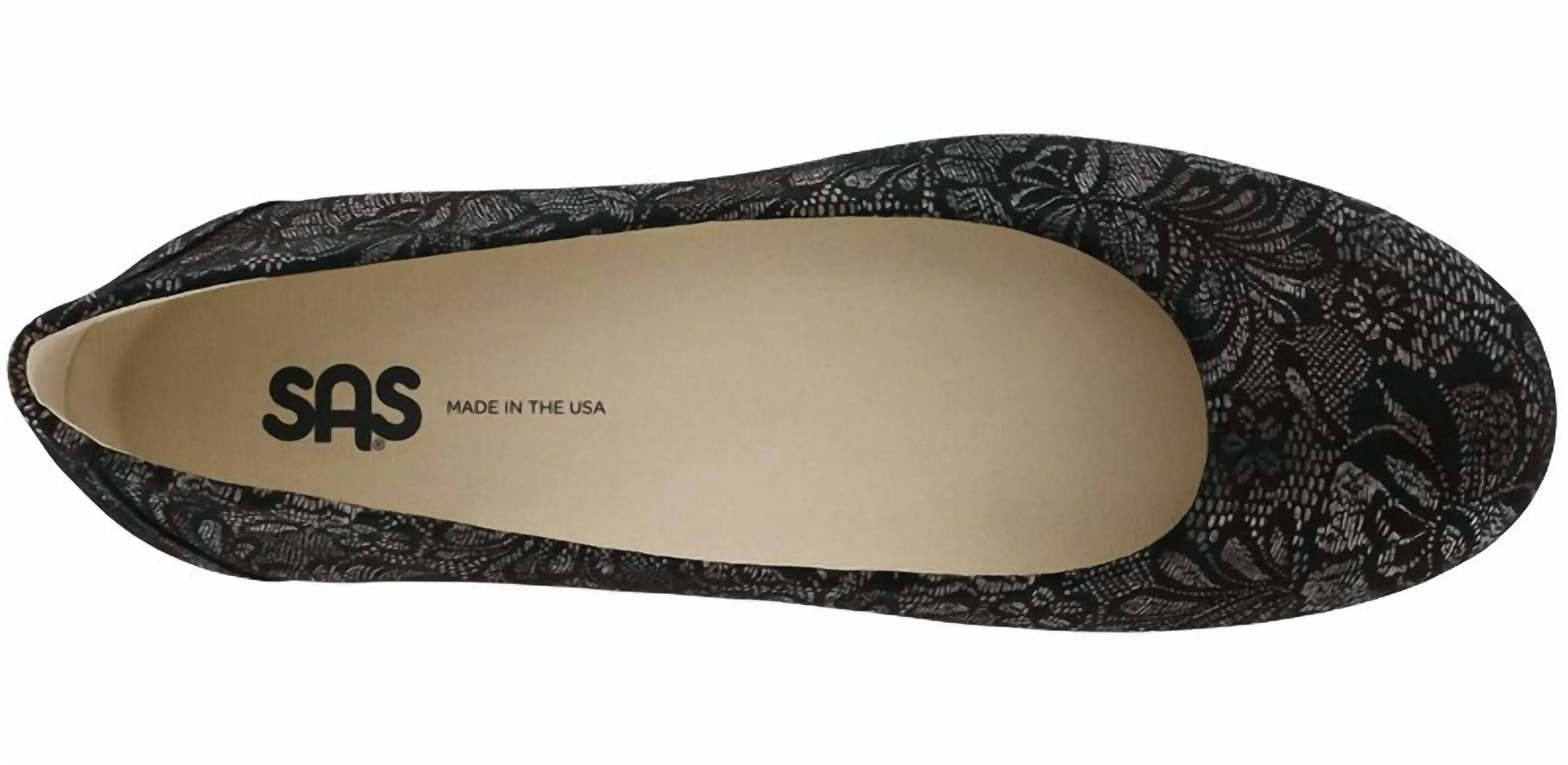 Sas - Women's Scenic Ballet Flat Shoes Medium
