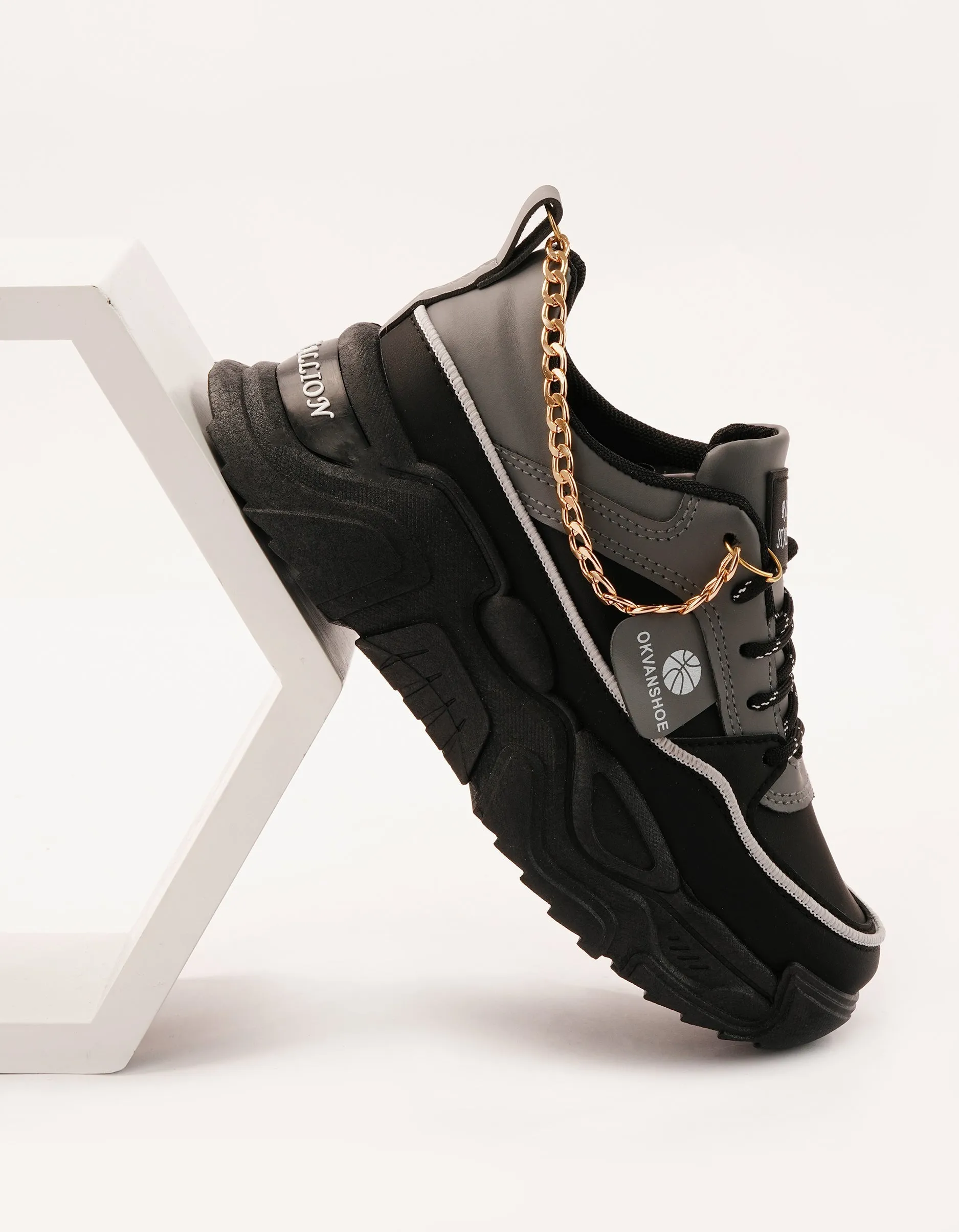 Sassy Chain Chunky Sneakers