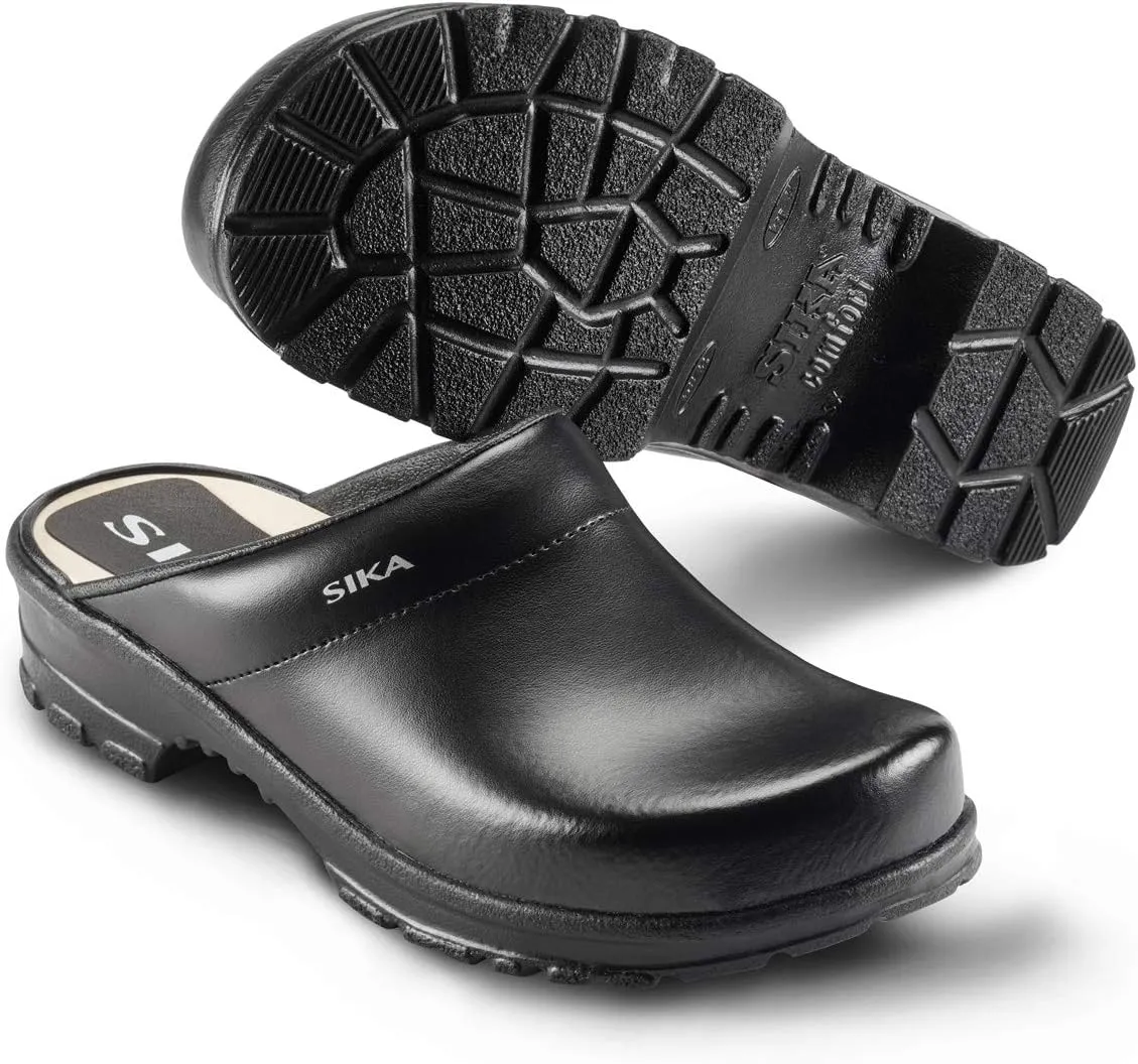 Sika Footwear Birchwood Chef Clog w/Open Back