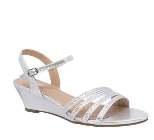 Silver Kate Wedge Shoe