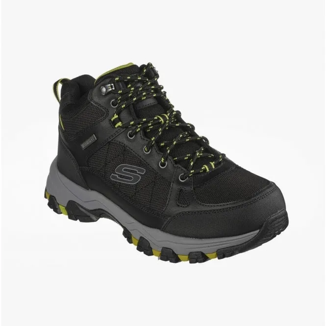 Skechers 204477/BLK SELMEN-MELANO Mens Hiking Boots Black