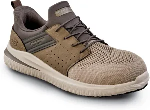 Skechers Hands Free Slip-Ins SK200367BLK Bryan, Men's, Comp Toe EH, Slip Resistant, Oxford,Work Shoe
