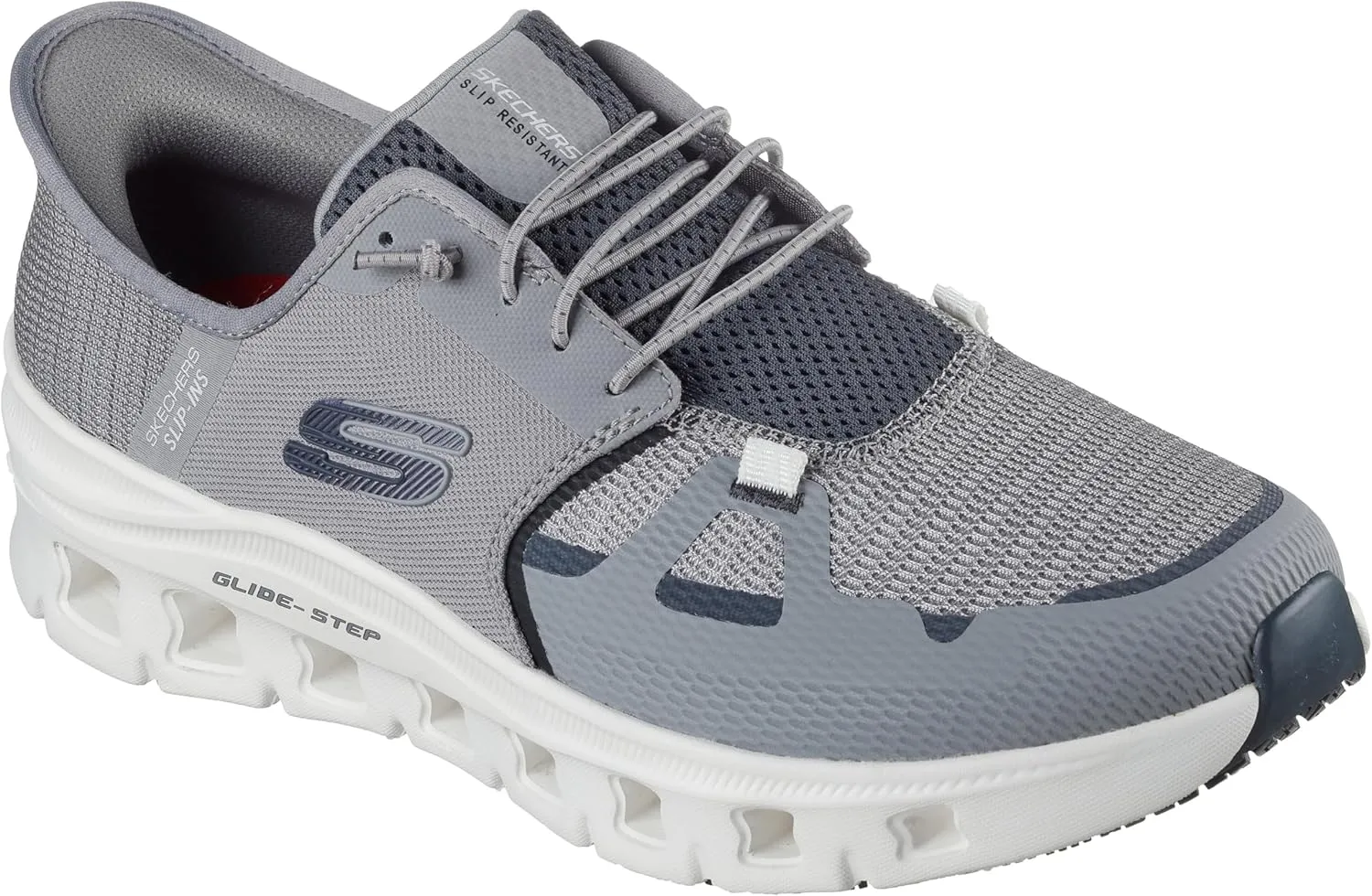 Skechers Men's Glide Step Pro Sr Hands Free Slip Ins Heel Pillow Health Care Professional Shoe
