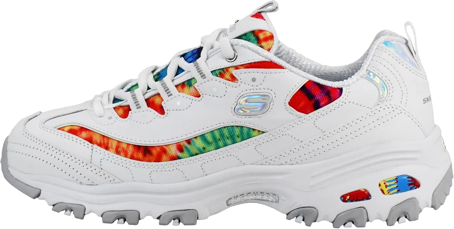 Skechers Women's D'Lites Summer Fiesta Sneaker