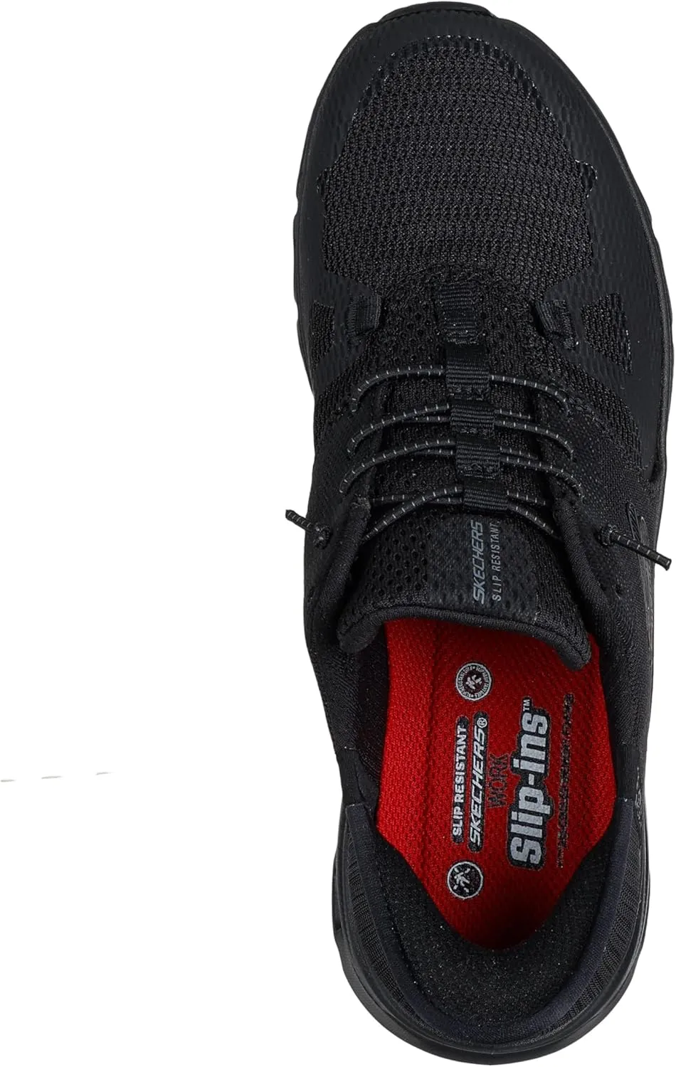 Skechers Women's Glde Step Pro Sr Edrura Hands Freee Bungee Health Care Professional Shoe