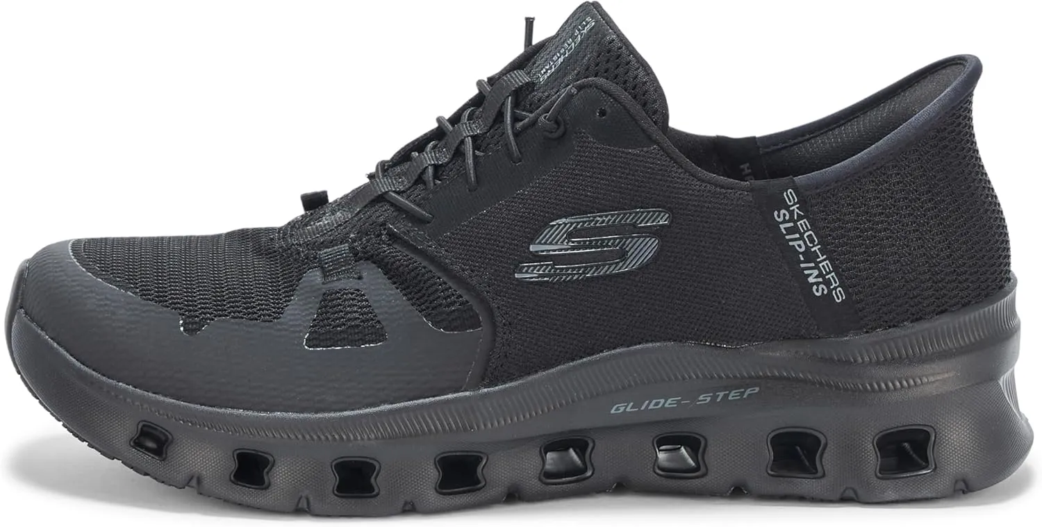 Skechers Women's Glde Step Pro Sr Edrura Hands Freee Bungee Health Care Professional Shoe