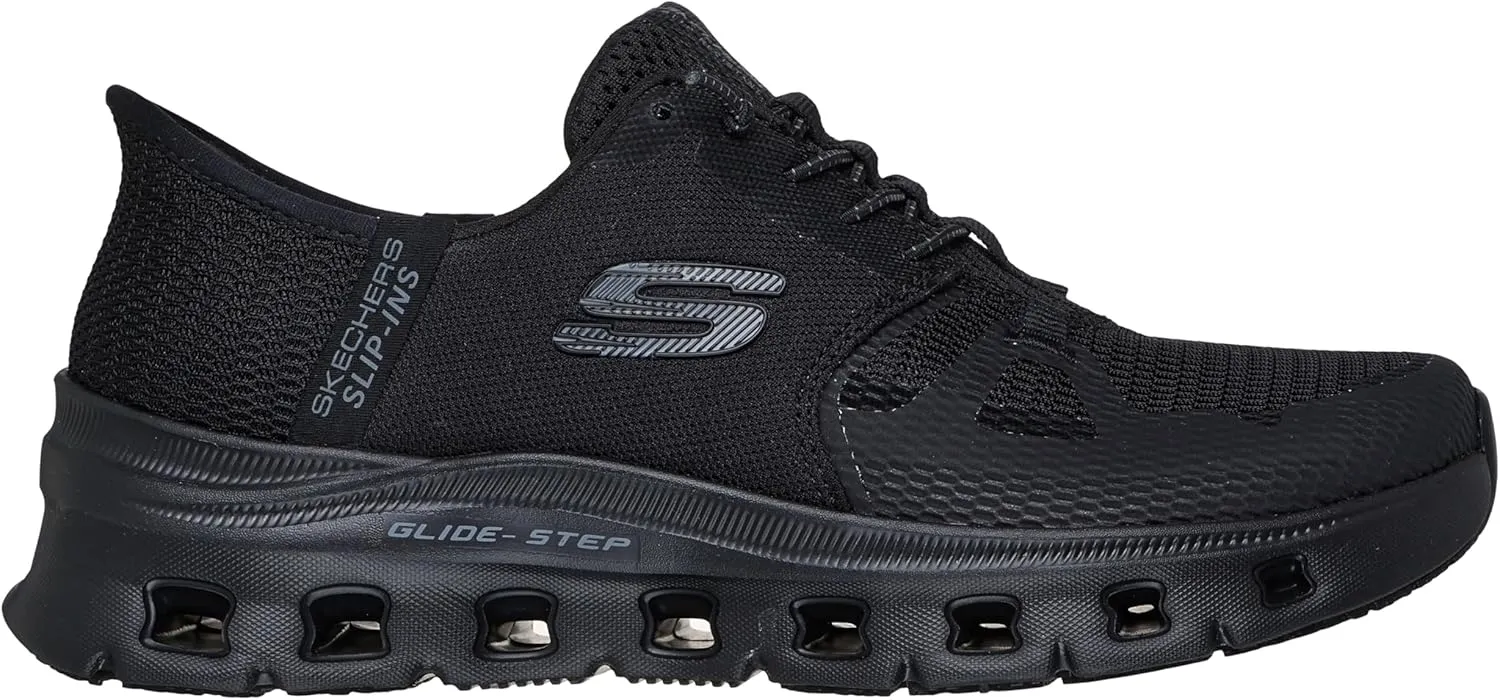 Skechers Women's Glde Step Pro Sr Edrura Hands Freee Bungee Health Care Professional Shoe